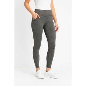 maurices inMOTION Leggings Womens Size Small Heathered HighWaisted Side Pocket A
